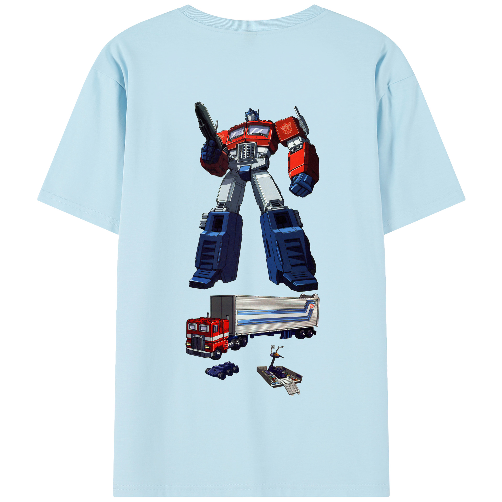 （画像用）  綿100％半袖Tシャツ（背面プリント）